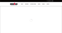 Desktop Screenshot of ironmanfoundation.org